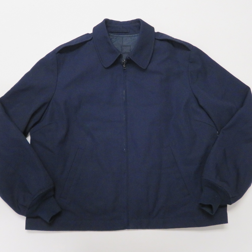 Vtg Navy Military Jacket Lightweight w/‎ Removable